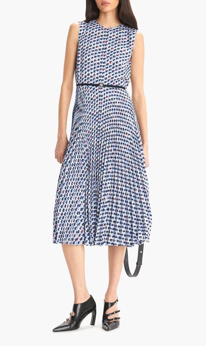 Printed Twill Dress