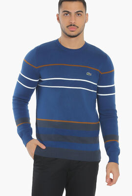Regular Fit Multistripe Sweater