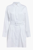 LS AGATA SOLID SHIRTDRESS