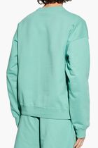 SWEATSHIRT NON BRUSHED SWEAT FABRIC MEDUSA PATCH