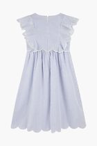 Broderie Anglaise Striped Dress