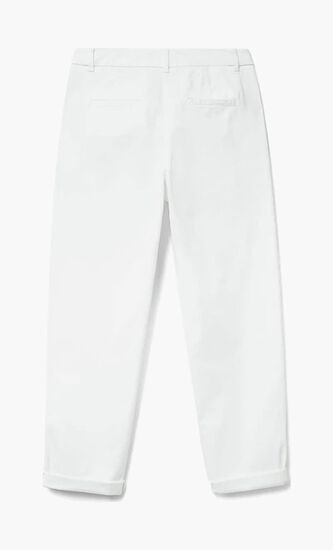Stretch Cotton Chino Trousers