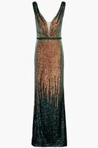 Sequins Embellished Gown