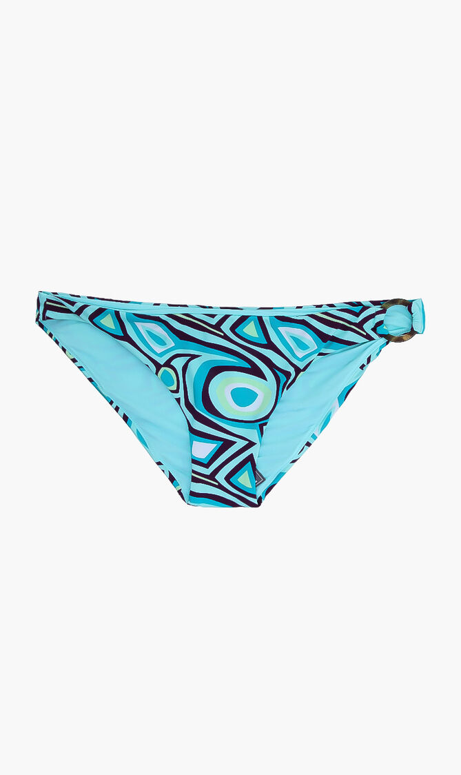 Abstract Printed Bikini Bottom