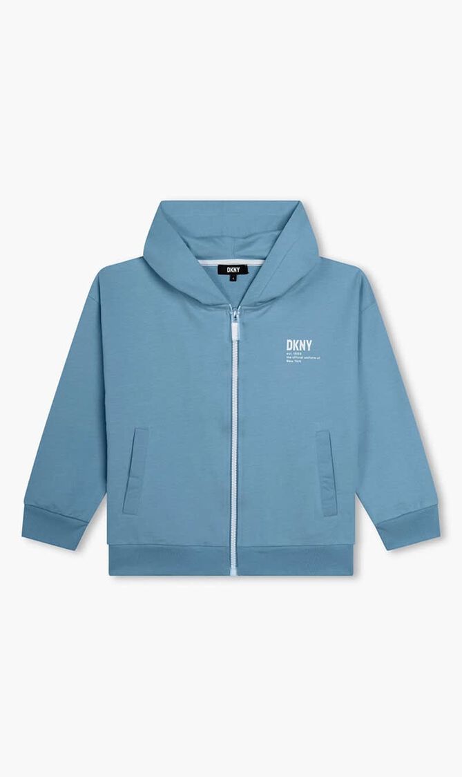 Logo Zipper Sweatshirt