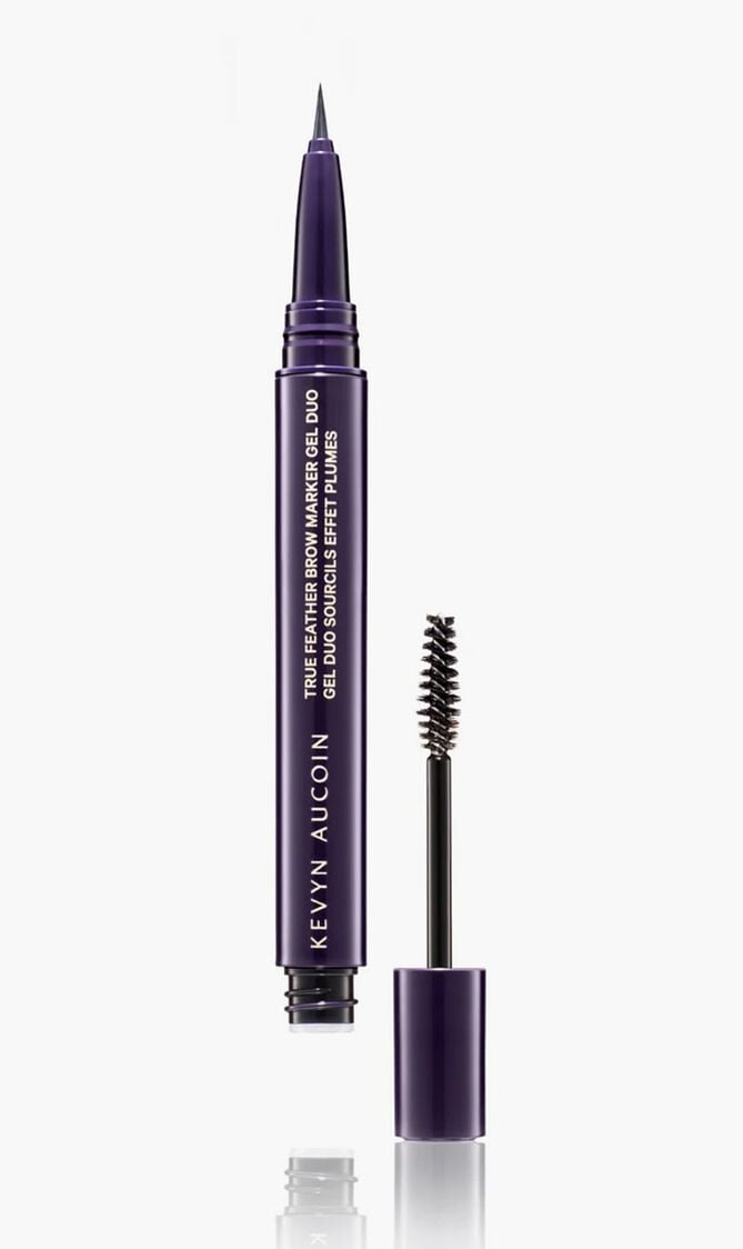 True Feather Brow Marker Gel Duo, Dark Brunette
