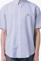 Cotton Linen Striped Shirt