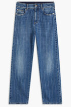 BLUE HOTFIX STRIPES STRAIGHT