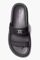 Mandy Leather Flat Sandals