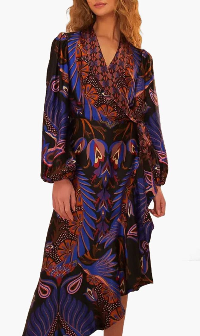 Heart Forest Midi Dress