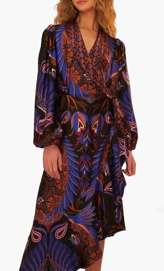 Heart Forest Midi Dress