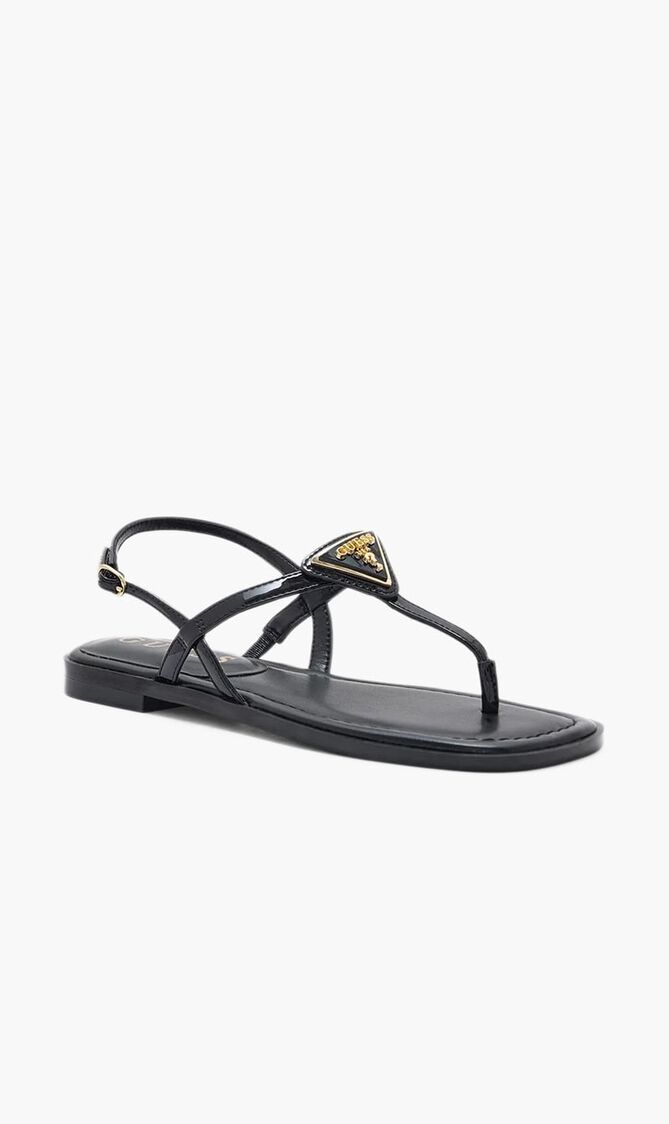 RAINEY FLAT SANDALS FANCY PATENT PU