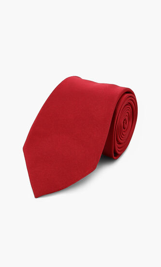 Plain Silk Tie