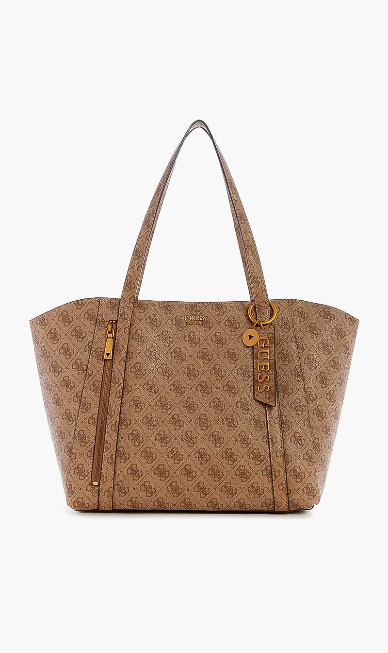 Guess discount logo tote