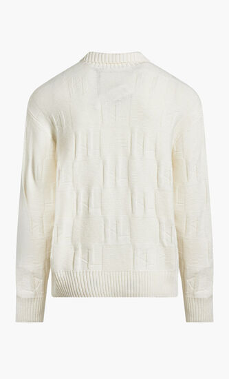 LSLV KL JACQUARD KNIT POLO