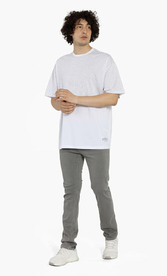 Loose Fit Stripes T-Shirt
