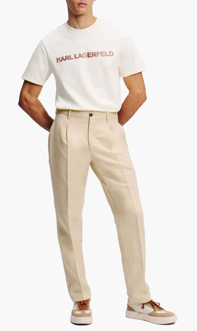 LINEN SUIT PANTS