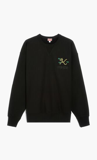 Crest Logo Oversize Sweatshirt