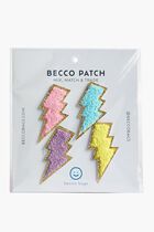 FOUR LIGHTNING BOLTS PATCH PACK