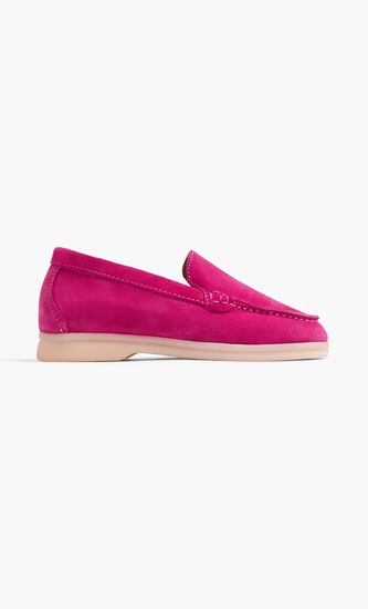 Ludovica Girl Fuchsia Suede