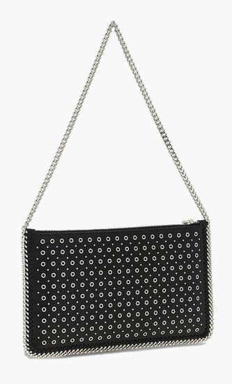 Falabella Stud-embellished Chain Shoulder Bag