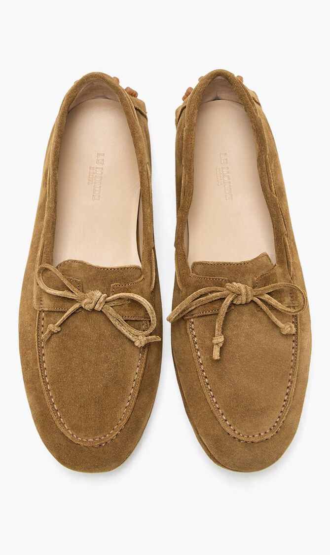 DRIVER MOCCASIN CALF SUEDE