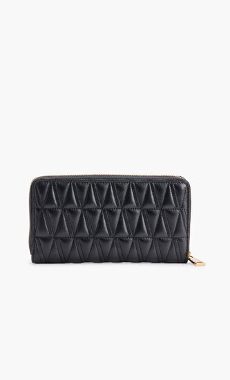 LONG WALLET ZIPPED VIRTUS QUILTED NAPPA