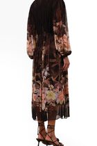 ILLUMINATE DRAWN SHEATH DRESS