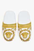 I Love Baroque Slippers White I Love Baroque Slippers White