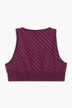 Vintage Karla Retro 80s Pinstripe Bra Top Vintage Karla Retro 80s Pinstripe Bra Top