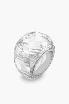Nirvana Ring, White, Stainless Steel