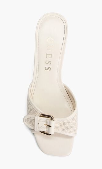 Dista Buckle Kitten Heels