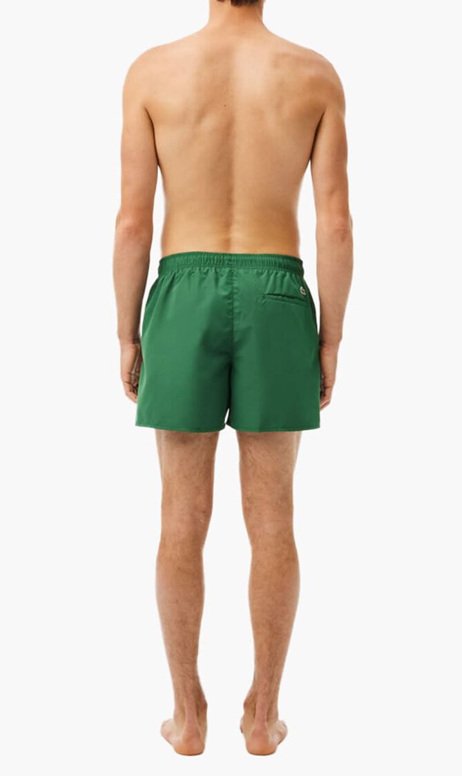 Croc Print Swim Trunks