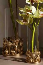 Leopard & The Lake Vase Small Gold