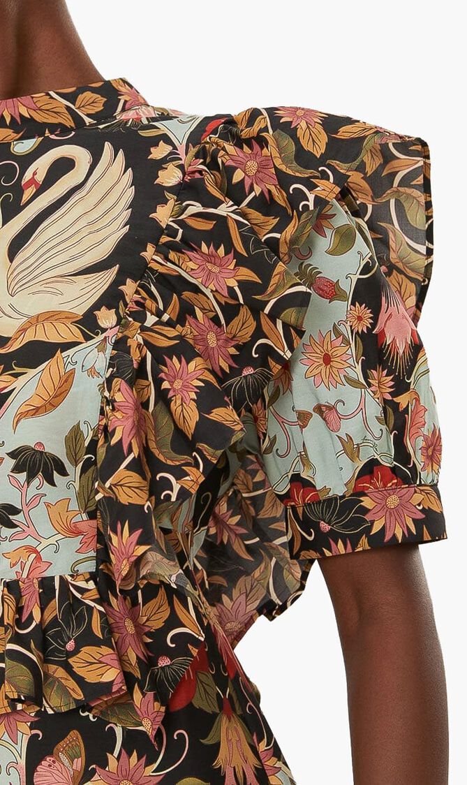 Flowing Beauty Midi Dress