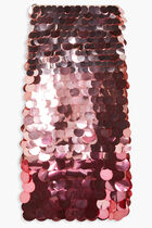 ELVIRA OMBRE CIRCLE SEQUINS MIDI SKIRT