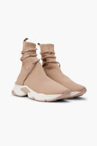 Glitter Wrap High Top Sock Sneakers