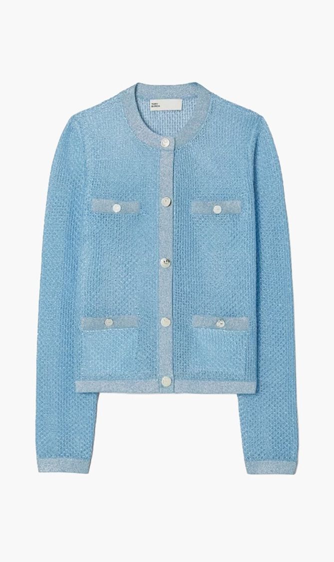 Kendra Mesh Cardigan