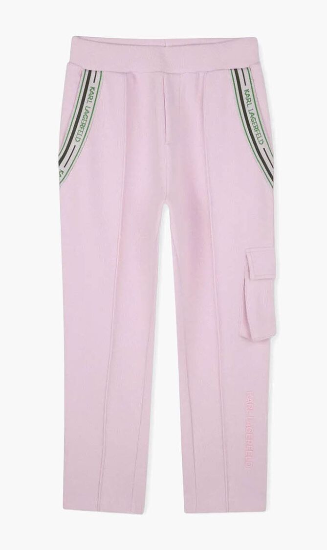 Logo Embroidered Track Pants