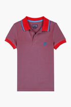 Cotton Logo Polo T Shirt