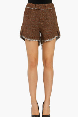 Tweed Lurex Shorts