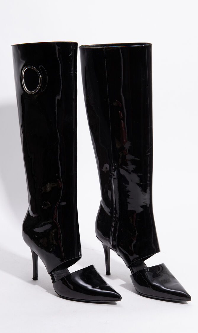 حذاء برقبة روس باريد أسود