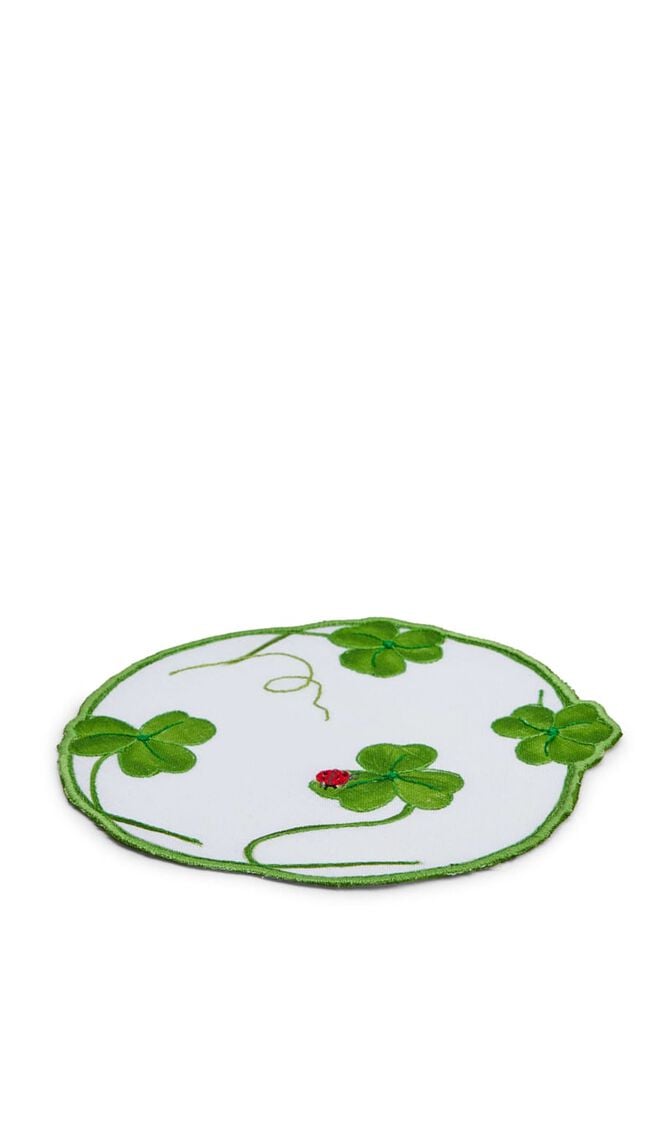 طقم لاكي المؤلف من 4 قواعد أكواب باللون الأخضر طقم لاكي المؤلف من 4 قواعد أكواب باللون الأخضر