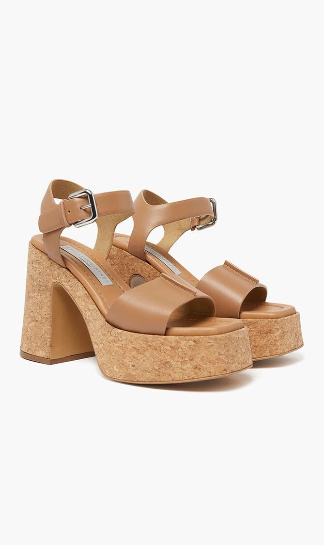 Skyla Buckled Platform Sandals