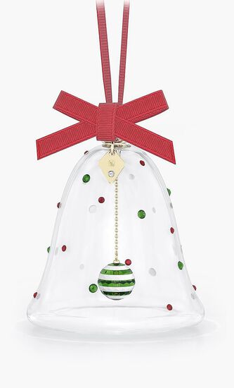 Holiday Cherries Dulcis Bell Ornament