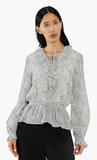 Alyanna Ruffled Blouse