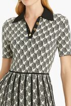 JACQUARD POLO DRESS