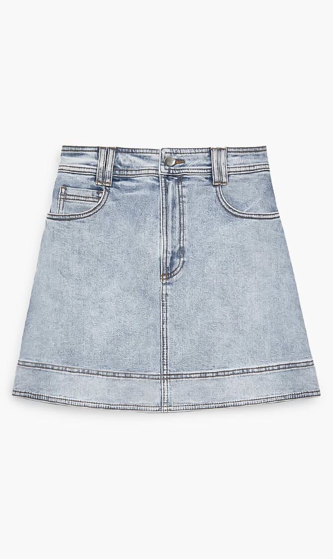 EMBRACE DENIM MINI SKIRT