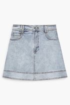 EMBRACE DENIM MINI SKIRT
