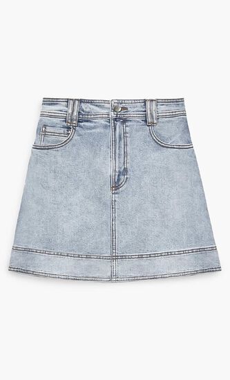 EMBRACE DENIM MINI SKIRT